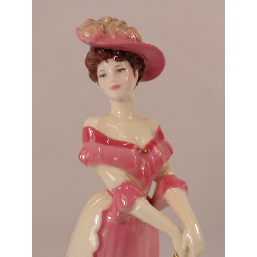 46 - Coalport limited edition figurine High Society Lady Charlotte No 115 of 5000.