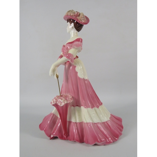 46 - Coalport limited edition figurine High Society Lady Charlotte No 115 of 5000.