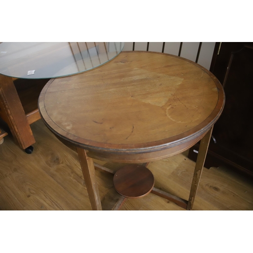 1291 - Well made dark wood sideboard which measures approx H:34 x W:39 x D:15 Inches plus an Edwardian Era ... 