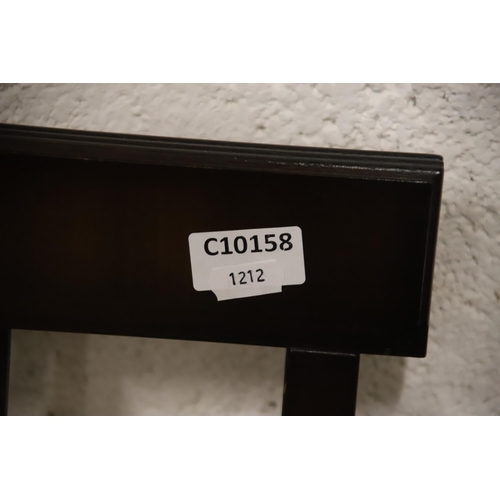 1212 - Telephone table by Chippy pllus Stag style drop leaf table  . See photos.