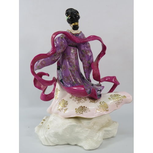 9 - Large Franklin Mint Limited Edition figurine The Dragon Kings Daughter by Caroline Young, 12