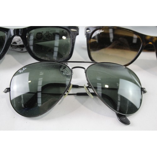 206 - Collection of Designer Rayban Sunglasses Inc Cases  x 5      700896