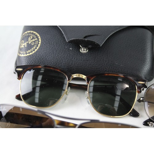 207 - Collection of Designer Rayban Sunglasses Inc Cases x 5     700748