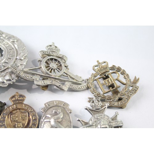 218 - Military Cap Badges Inc Notts & Derby, A&SH, Irish Gds, Etc x 10     682581