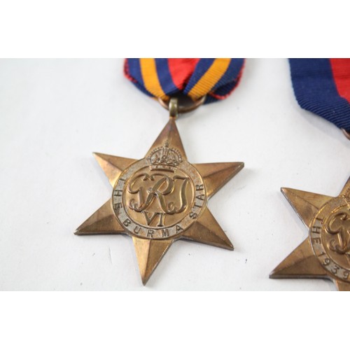 222 - Boxed WW2 Burma Star Medal Group       682974