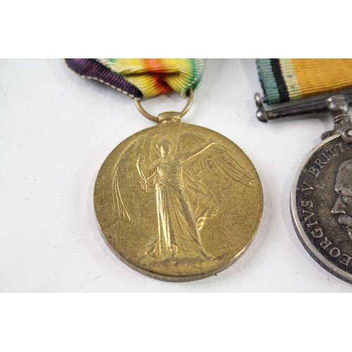 224 - WW1 Medal Pair 127502 Pte E.A Alexander Labour Corps x 2     683124