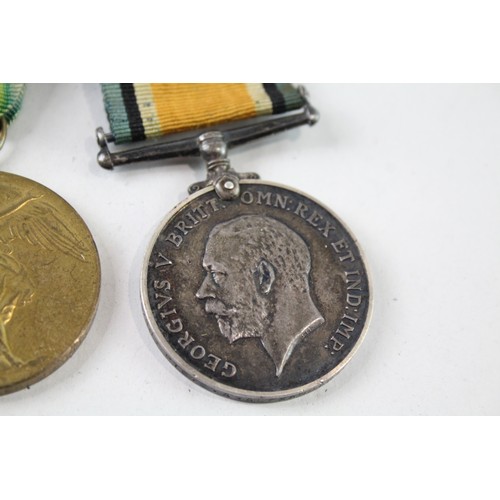 224 - WW1 Medal Pair 127502 Pte E.A Alexander Labour Corps x 2     683124