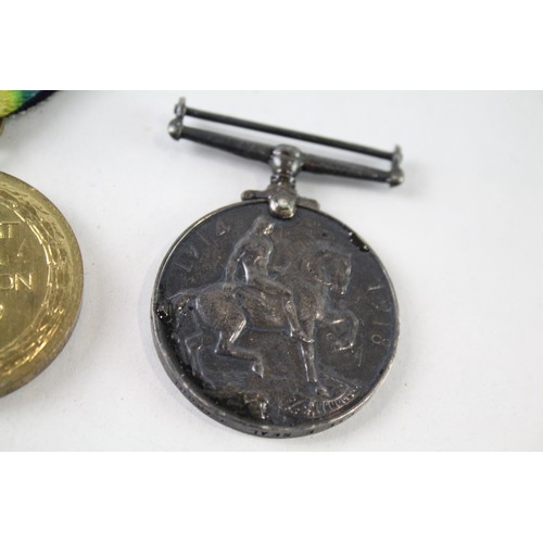 229 - WW1 Medal Pair 69500 Pte E. Seal Liverpool Regt x 2     683116