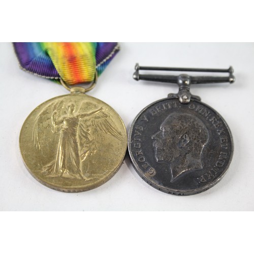 229 - WW1 Medal Pair 69500 Pte E. Seal Liverpool Regt x 2     683116