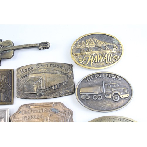 245 - Assorted Collectable Belt Buckles      638290