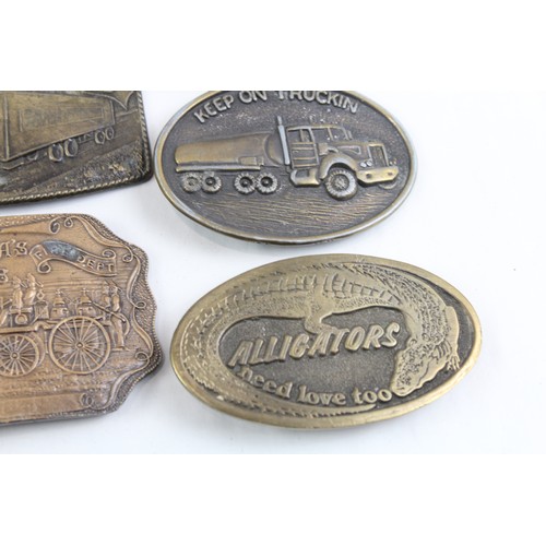 245 - Assorted Collectable Belt Buckles      638290