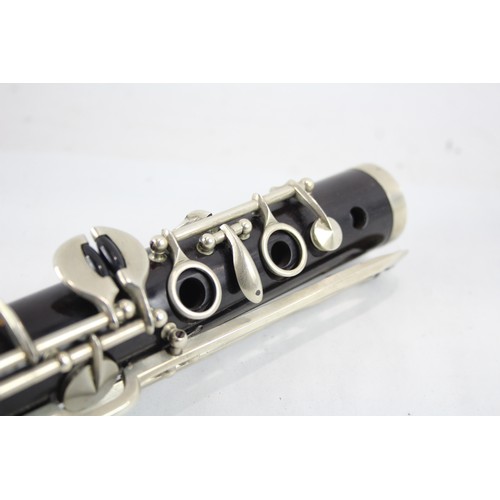 254 - Boosey & Hawkes Clarinet Vintage Untested Instrument w/ Leather Hardcase     562418