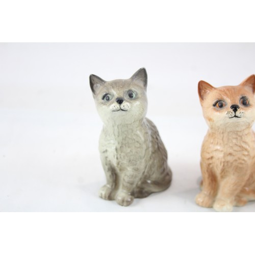 255 - Royal Doulton Ornamental Cats x 3       638576