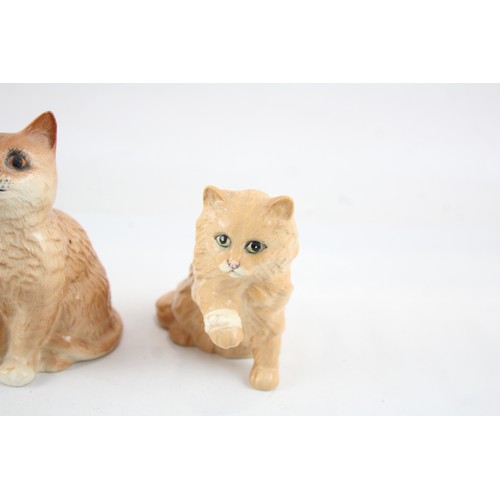 255 - Royal Doulton Ornamental Cats x 3       638576