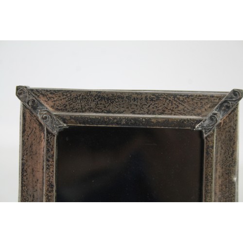 291 - 2 x Vintage .925 Sterling Silver Photograph Frames Inc Celtic Style Etc (285g)      657137