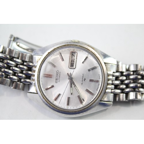 304 - Mens Vintage Seiko Stainless Steel Watch Automatic Working      410100