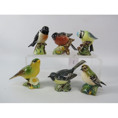 51 - Six Beswick bird figurines, 2 have slight damage.