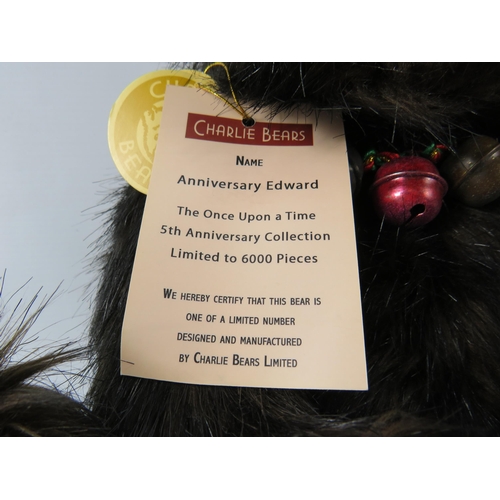 85 - Limited edition Charlie Bear teddy Anniversary Edward.