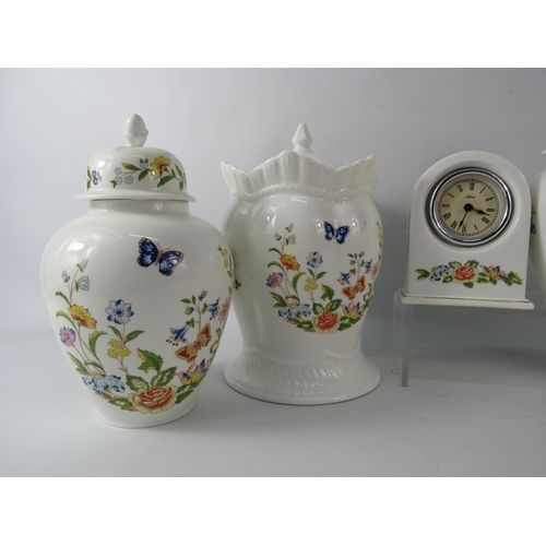 117 - Six Pieces of Aynsley Cottage Garden ceramics the largest stands 9