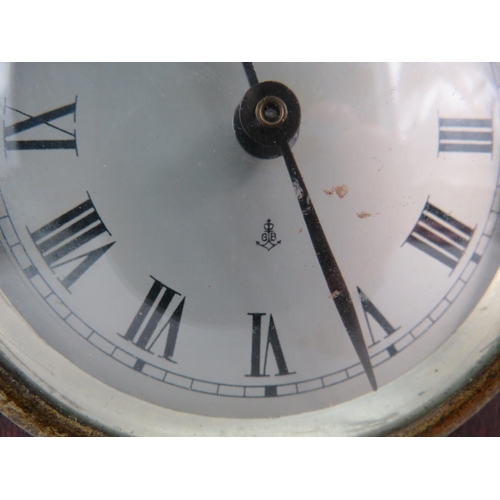 184 - Two Vintage Mantel clock one by Gustav Becker, for spares or repair.