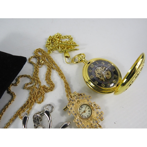 325 - Ladies Pocket watch, pendant watch, cocktail watch etc.