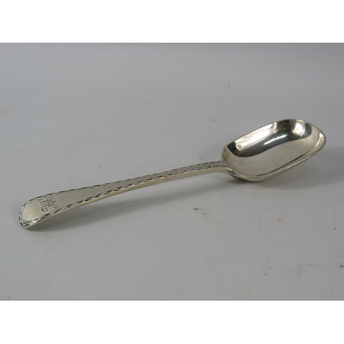 402 - George Adams Chawner & co Sterling Silver sugar spoon. 34 grams