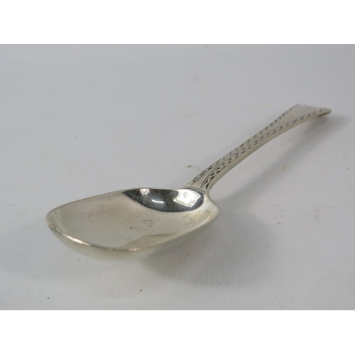 402 - George Adams Chawner & co Sterling Silver sugar spoon. 34 grams