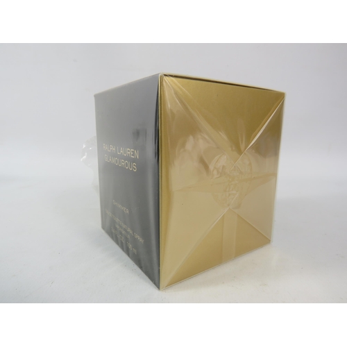 436 - Ralph Lauren Glamourous Eau De Toilette 100ml sealed in cellophane.