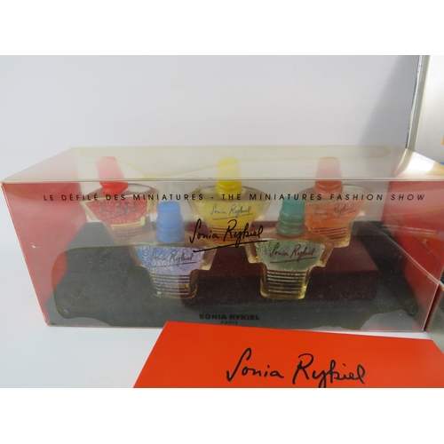 439 - Boxed parfums sets by Kenzo and Sonia Rybiel.