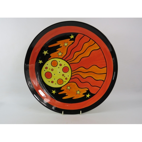 441 - Large 1999 Limited edition Lorna Bailey Charger plate  