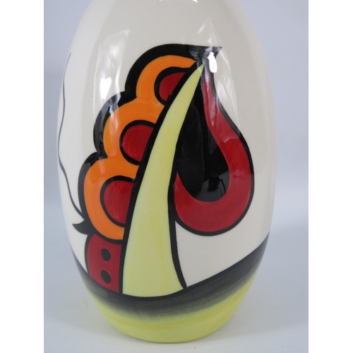 446 - Lorna Bailey Ravensdale pattern vase 8