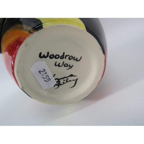 449 - Lorna Bailey Woodrow way vase, 6