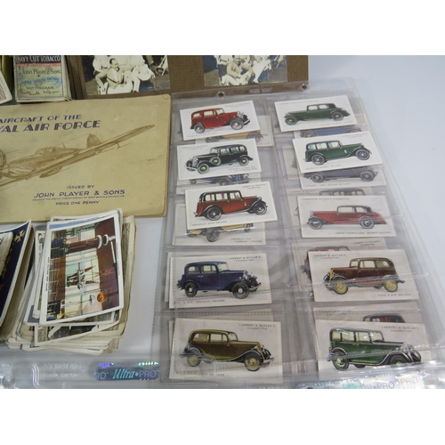 573 - THIS LOT HAS NOW BEEN WITHDRAWN BY THE VENDOR.
Large selection of various cigarette cards Wills, Ogd... 