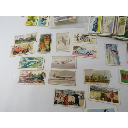 576 - Large selection of Cigarette, tea , Sweets & food collectable cards see pics.