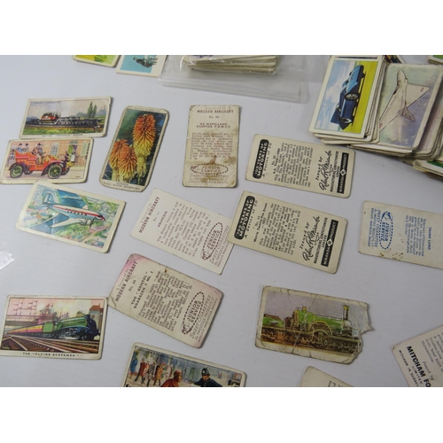 576 - Large selection of Cigarette, tea , Sweets & food collectable cards see pics.