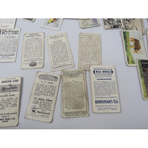 576 - Large selection of Cigarette, tea , Sweets & food collectable cards see pics.