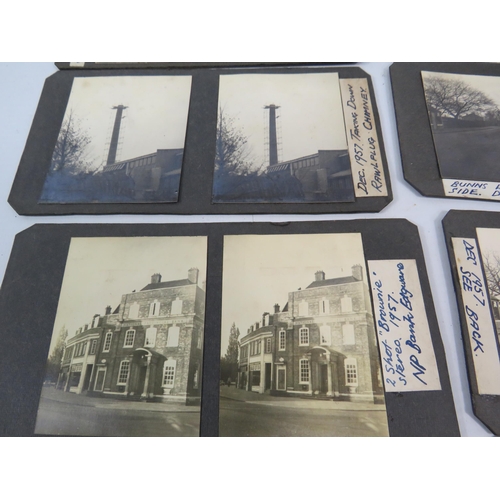 729 - Selection of 1950s 3D Stereoview slides various locations see pics.