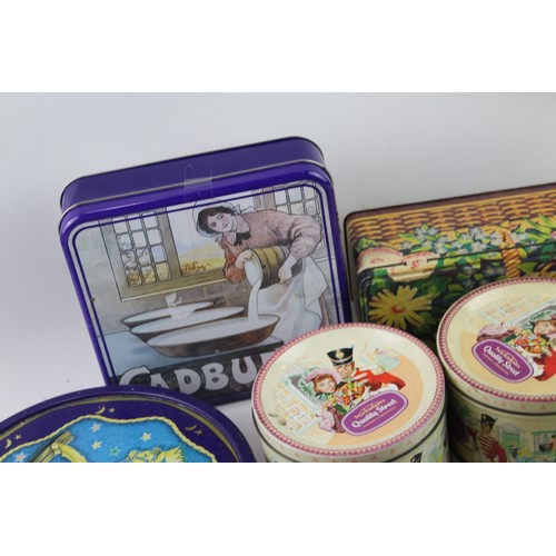 603 - Assorted Vintage Sweet/Confectionery Tins Inc Cadburys, Etc, Joblot     638992