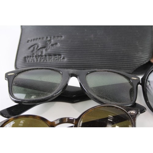 606 - Collection of Designer Rayban Sunglasses Inc Cases  x 5     701327