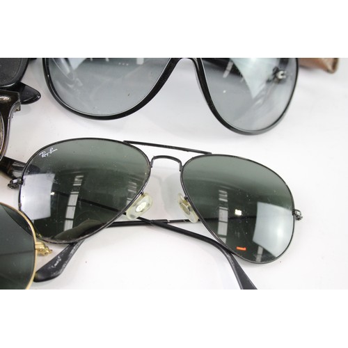 606 - Collection of Designer Rayban Sunglasses Inc Cases  x 5     701327