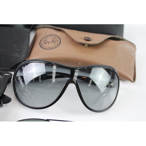 606 - Collection of Designer Rayban Sunglasses Inc Cases  x 5     701327