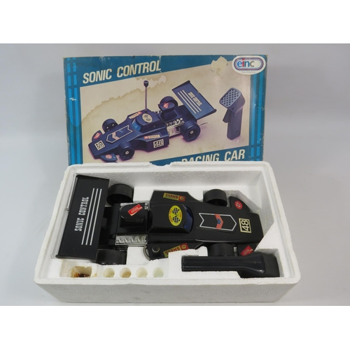 806 - THIS LOT HAS NOW BEEN WITHDRAWN BY THE VENDOR.
Vintage Einco Radio controlled car boxed.