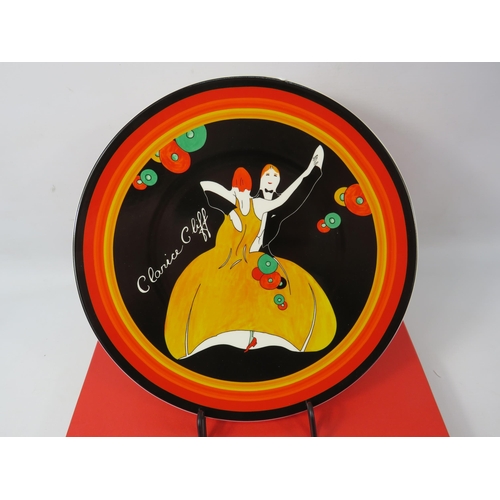 69a - Wedgwood Clarice Cliff Age of Jazz Charleston Limited Edition plate no 326  with box and cert. 12