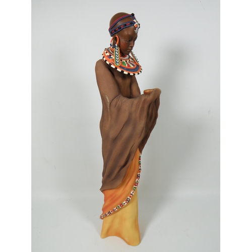 251A - Soul Journeys Large Figurine 'Habibah'  (heartfelt offering). Limited Edition Figurine 0113/4500. Co... 