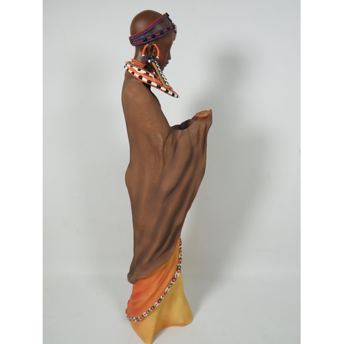 251A - Soul Journeys Large Figurine 'Habibah'  (heartfelt offering). Limited Edition Figurine 0113/4500. Co... 