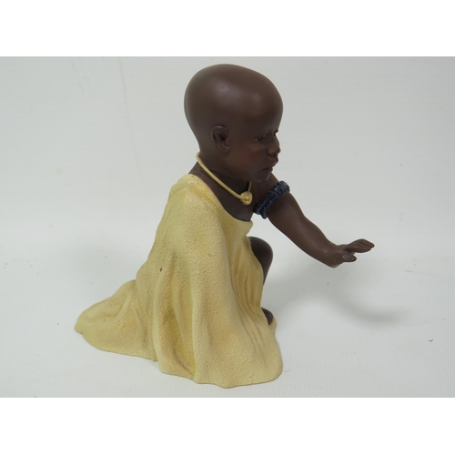 255A - Five, Soul Journey Figurines. All come with original boxes. The smallest figure has little finger mi... 