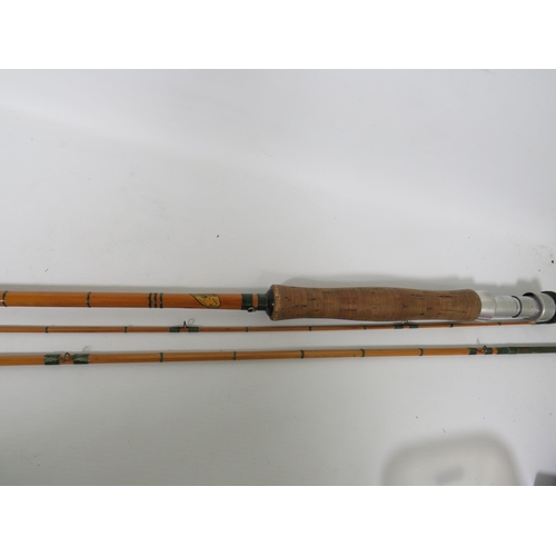 257A - THIS LOT HAS NOW BEEN WITHDRAWN BY THE VENDOR.
Excellent Light tackle Three piece Cane fly rod by Al... 