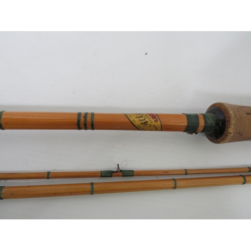 257A - THIS LOT HAS NOW BEEN WITHDRAWN BY THE VENDOR.
Excellent Light tackle Three piece Cane fly rod by Al... 