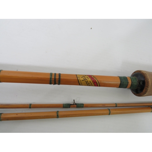 257A - THIS LOT HAS NOW BEEN WITHDRAWN BY THE VENDOR.
Excellent Light tackle Three piece Cane fly rod by Al... 