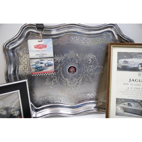 873 - THIS LOT HAS NOW BEEN WITHDRAWN BY THE VENDOR.
Nice Selection of Jaguar Car relaed items.  See photo... 